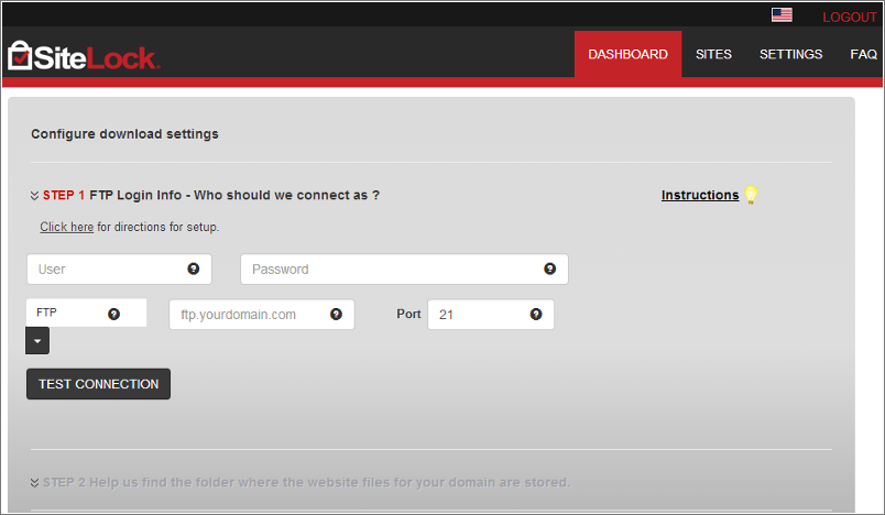 FTP Settings