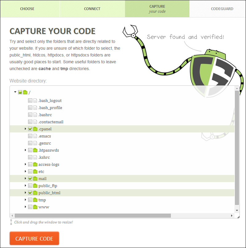 Capture your code
